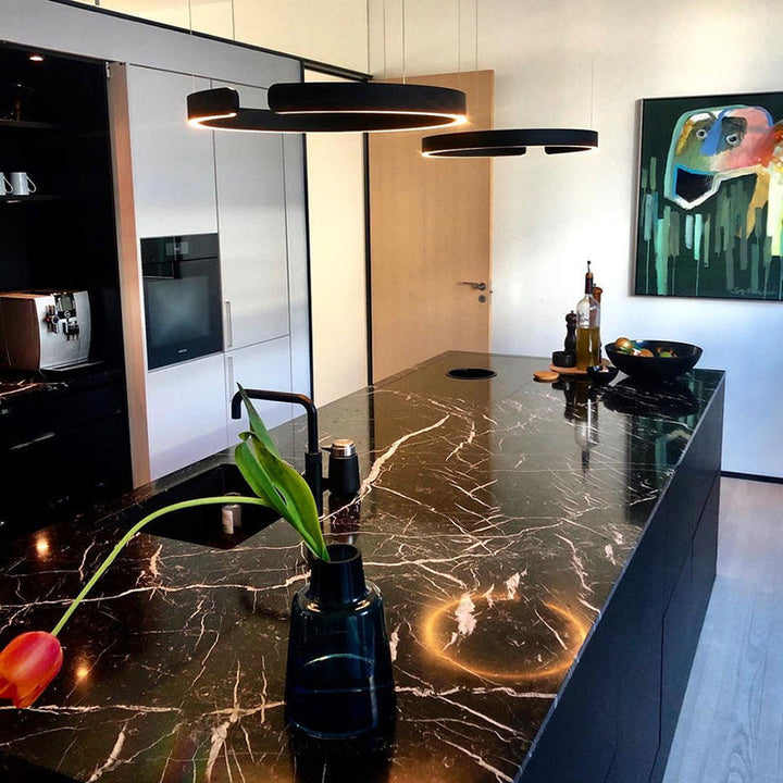 Lampe suspendue LED ronde moderne