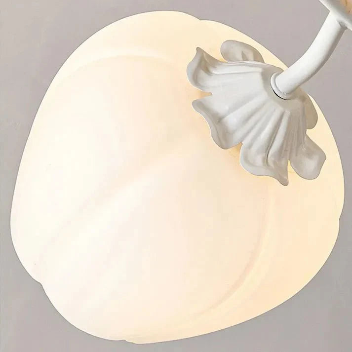 Lampe de plafond Tiffany simple avec mini-fleurs