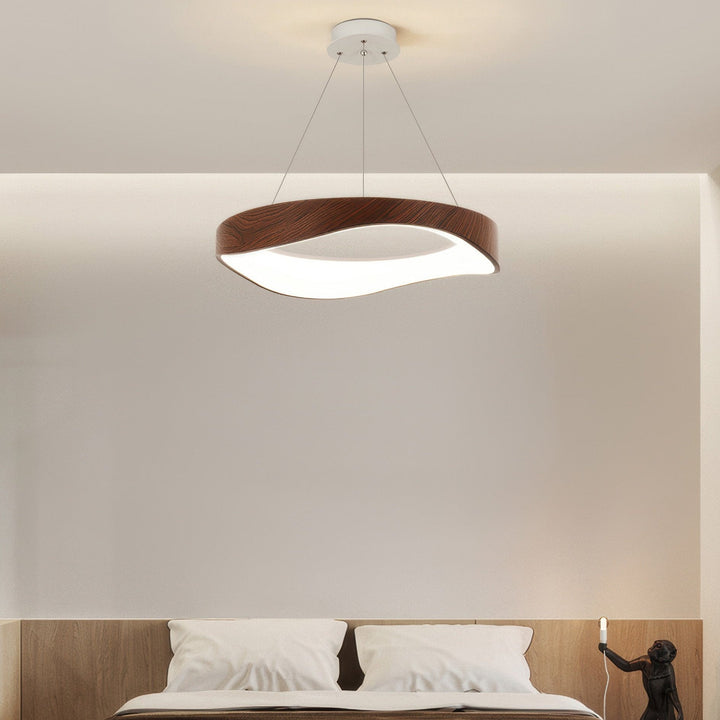 Lampe Suspendue LED Ronde Moderne pour Éclairage Intérieur Polyvalent