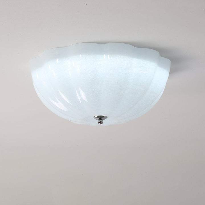 Lampe Plafonnier Coquille Opale