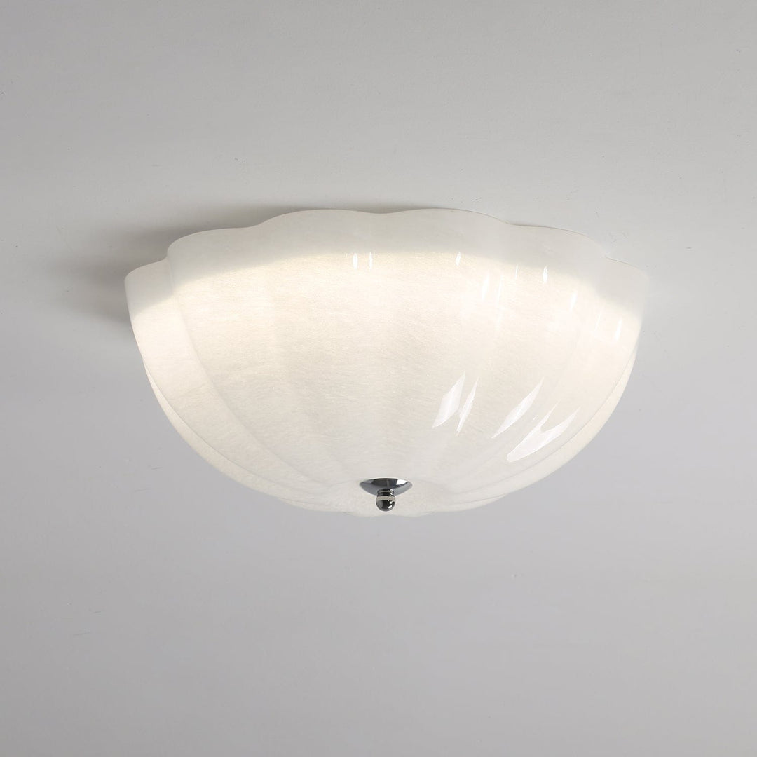 Lampe Plafonnier Coquille Opale