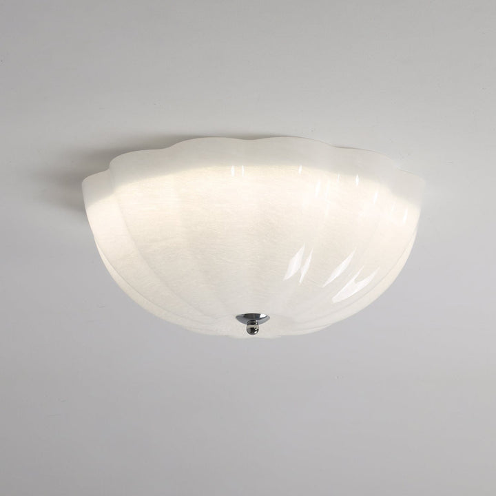 Lampe Plafonnier Coquille Opale