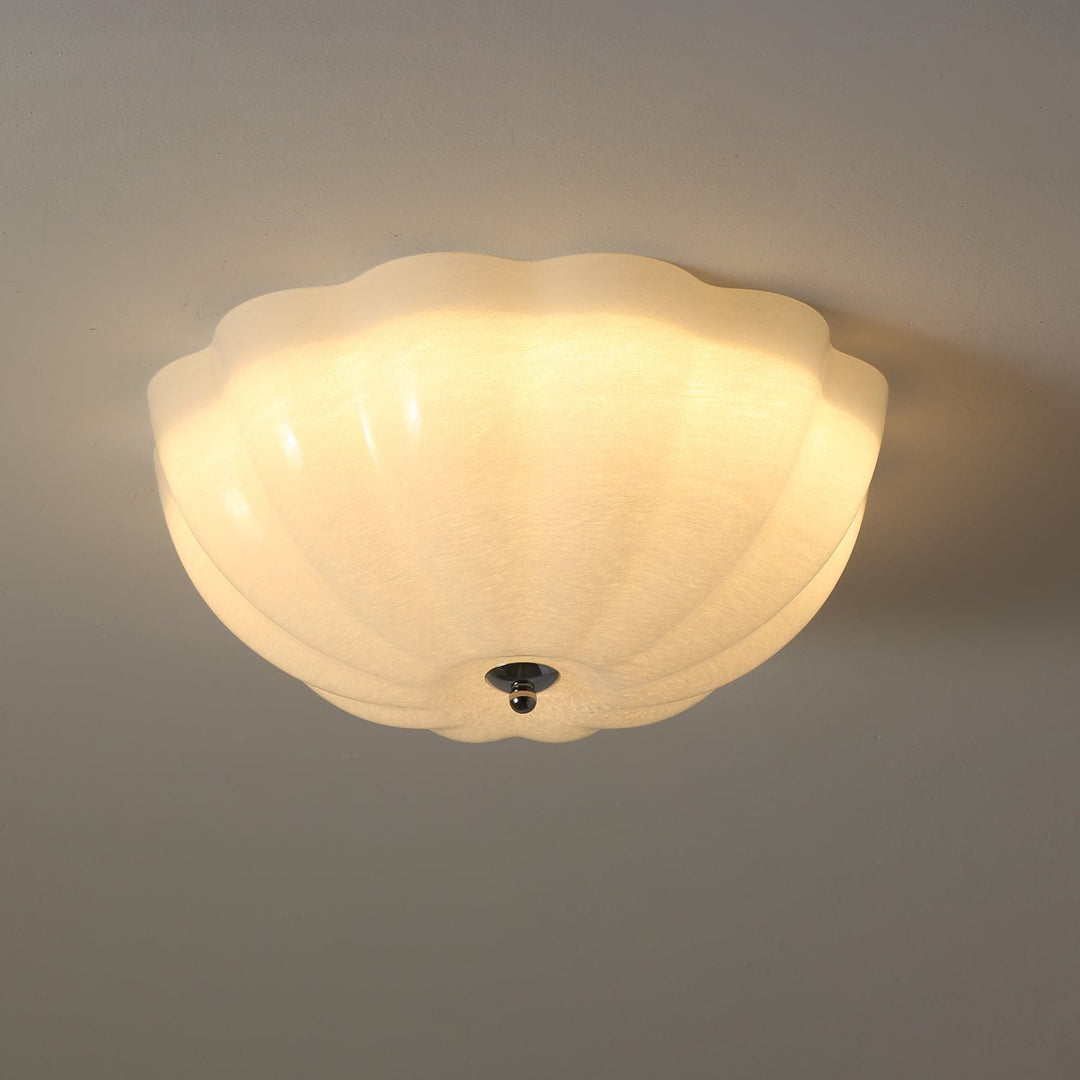 Lampe Plafonnier Coquille Opale
