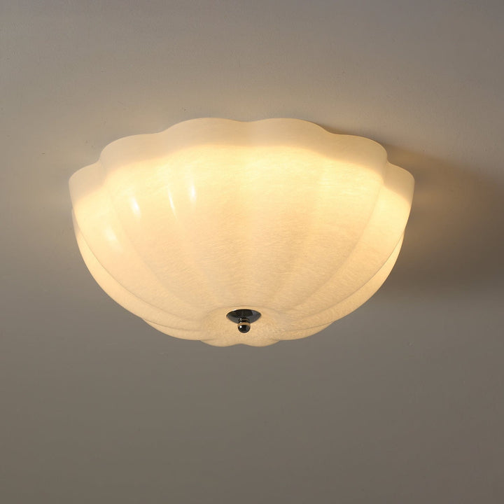 Lampe Plafonnier Coquille Opale