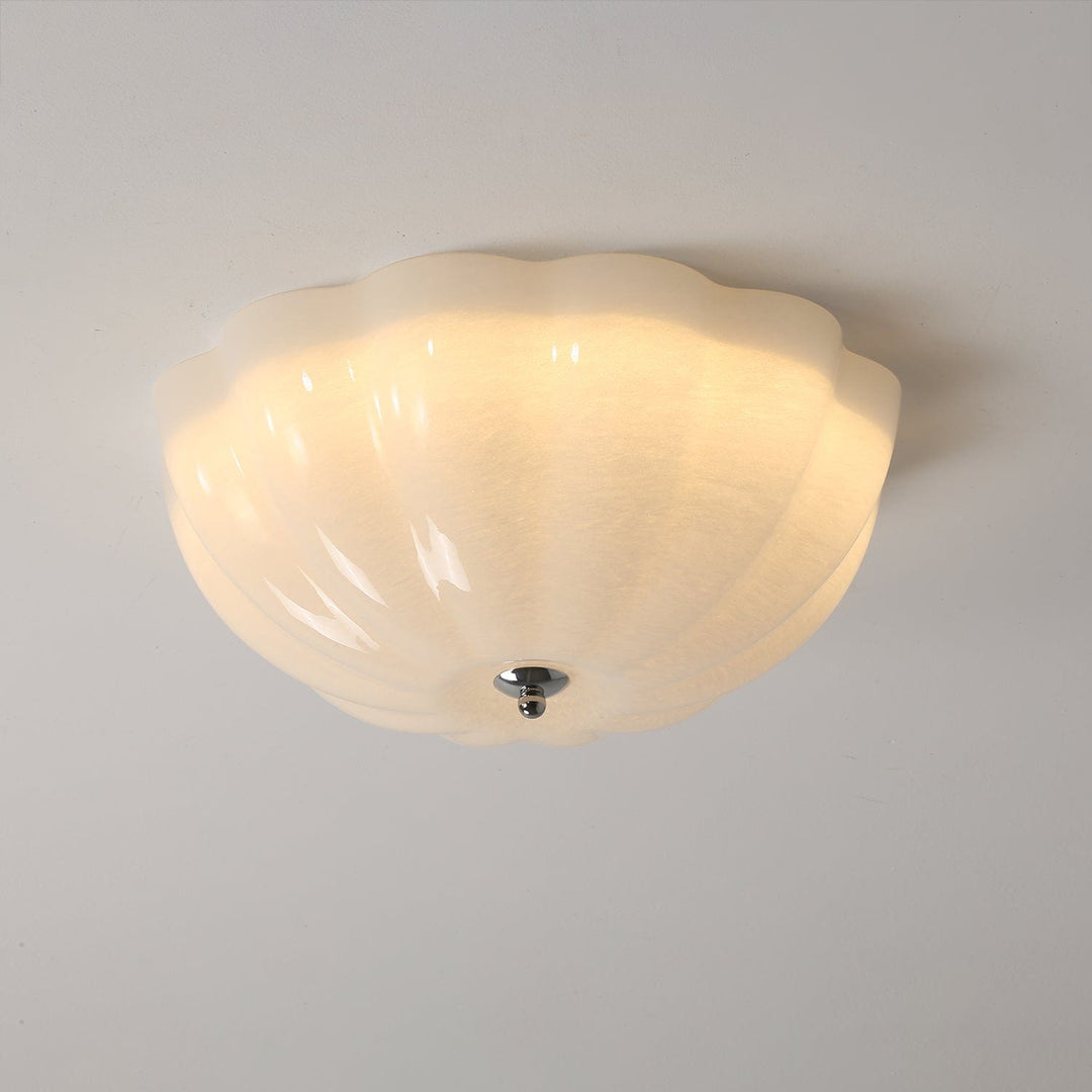 Lampe Plafonnier Coquille Opale