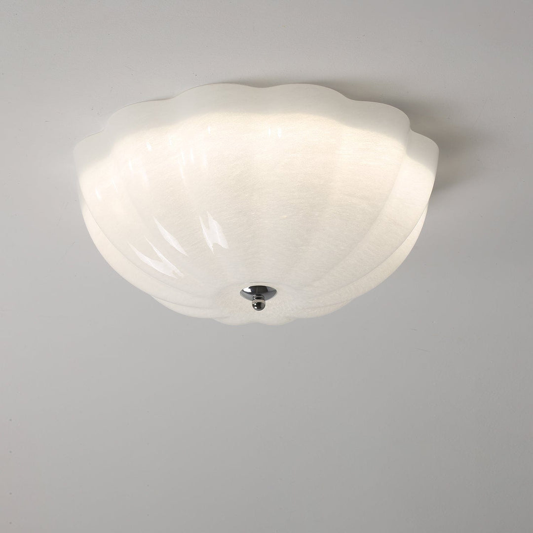 Lampe Plafonnier Coquille Opale