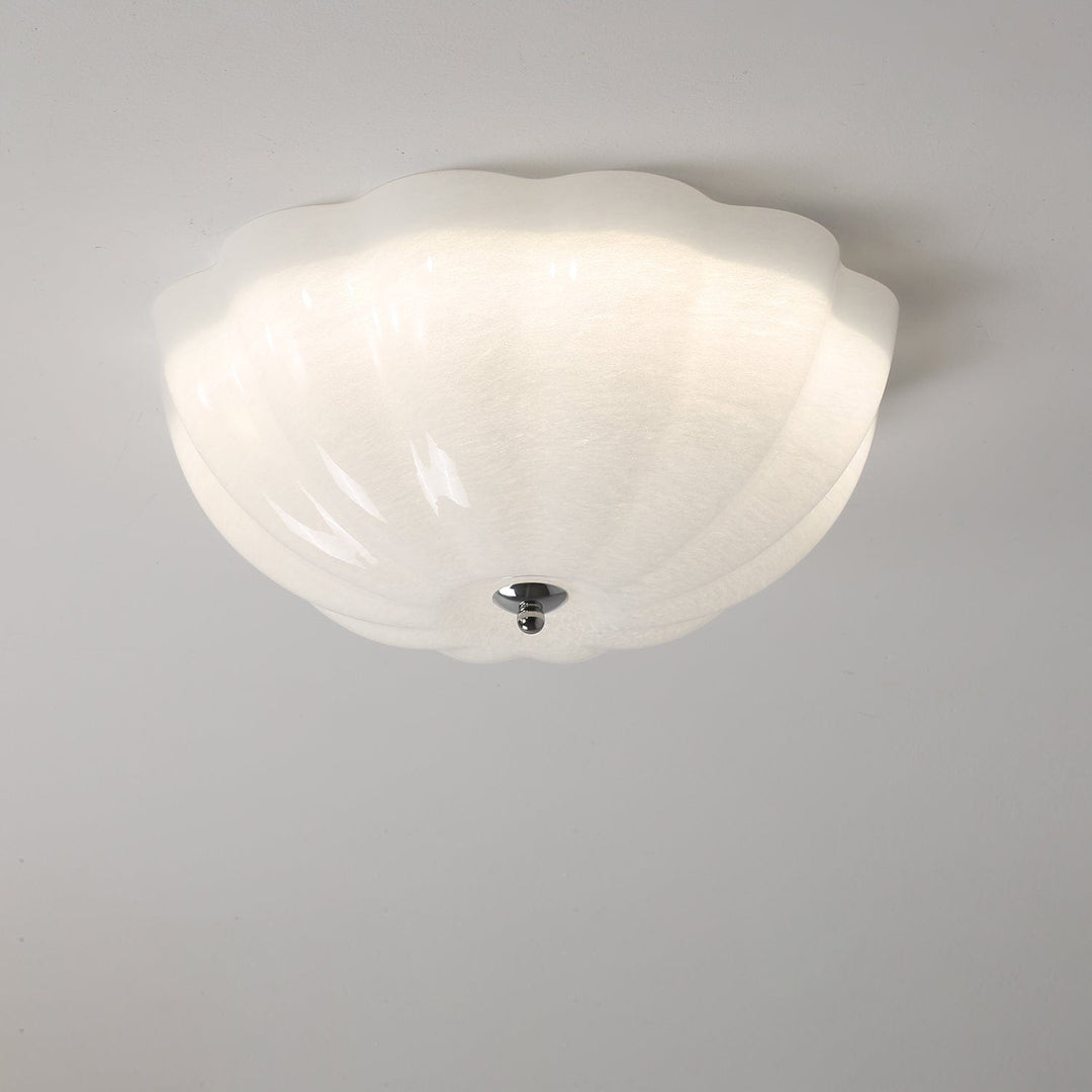 Lampe Plafonnier Coquille Opale