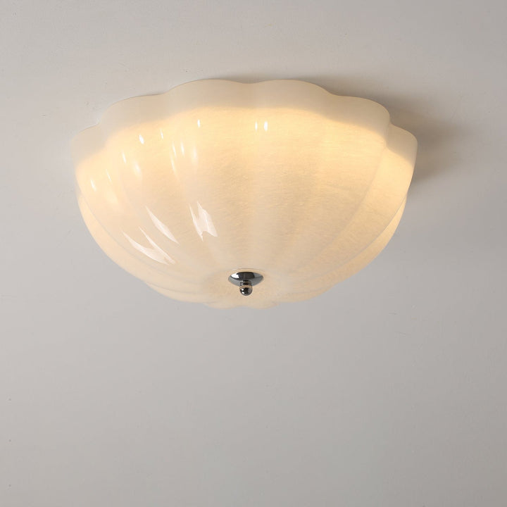 Lampe Plafonnier Coquille Opale